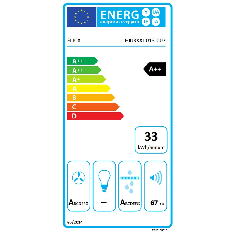 ELICA - NIKOLATESLA ONE EVO BL/A/83 indukciós főzőlap beépített elszívóval