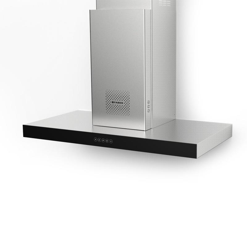 Faber Air Hub Stilo Glass Comfort X/V A90 fali páraelszívó inox 90cm
