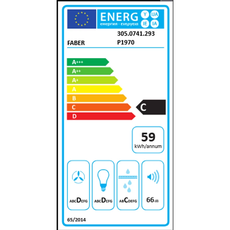 Faber Inka Smart C BK A52 beépíthető páraelszívó 52cm fekete