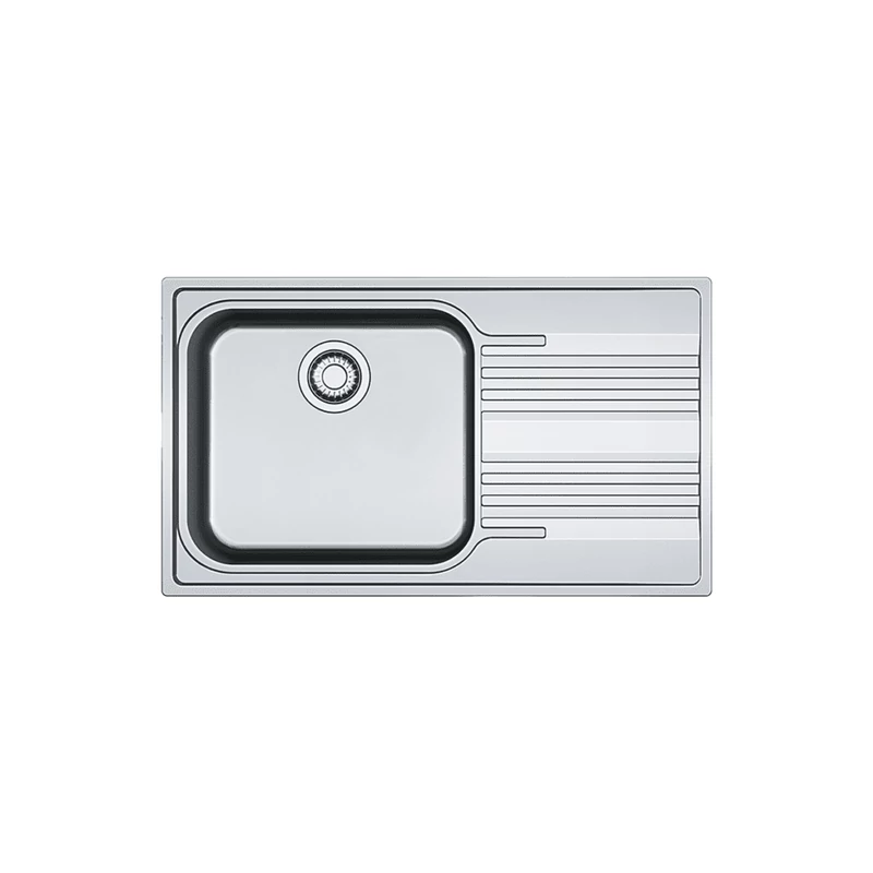 Franke SMART SRX 611-86 LB nemesacél mosogató + ORBIT DOCCIA csap szett FR1301187