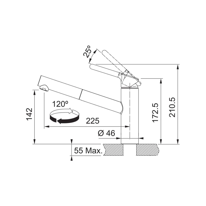 Franke LOGICA LINE LLX 611 nemesacél mosogató + ORBIT csap szett FR1301190