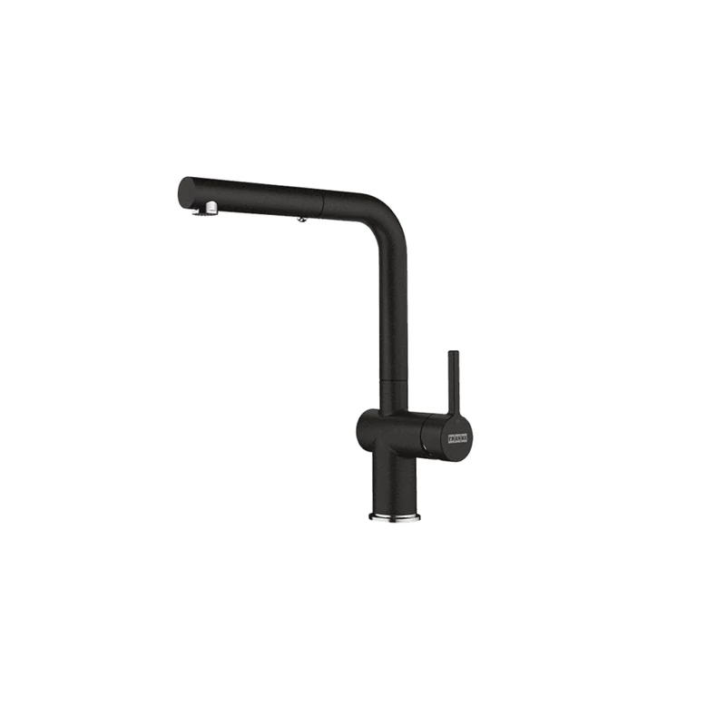Franke MARIS 2.0 MRG 610-52 TL  gránit mosogató + ACTIVE PLUS L DOCCIA csap fekete szett FR1301192