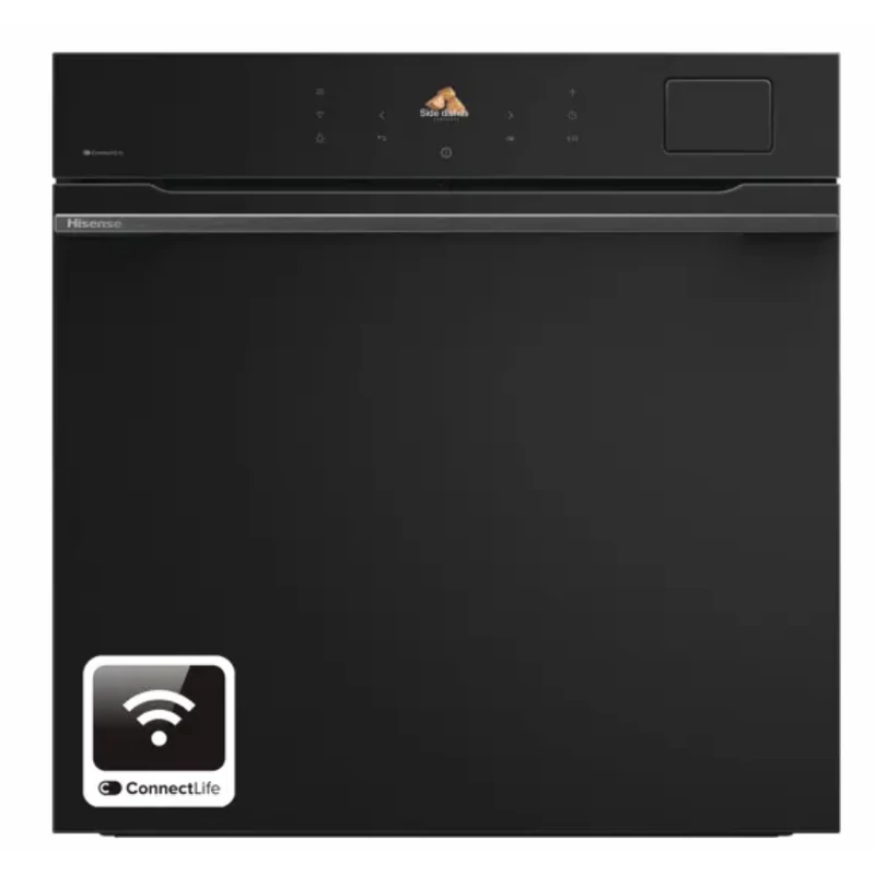 Hisense BAS614P8B beépíthető sütő gőzfunkciós pirolítikus fekete