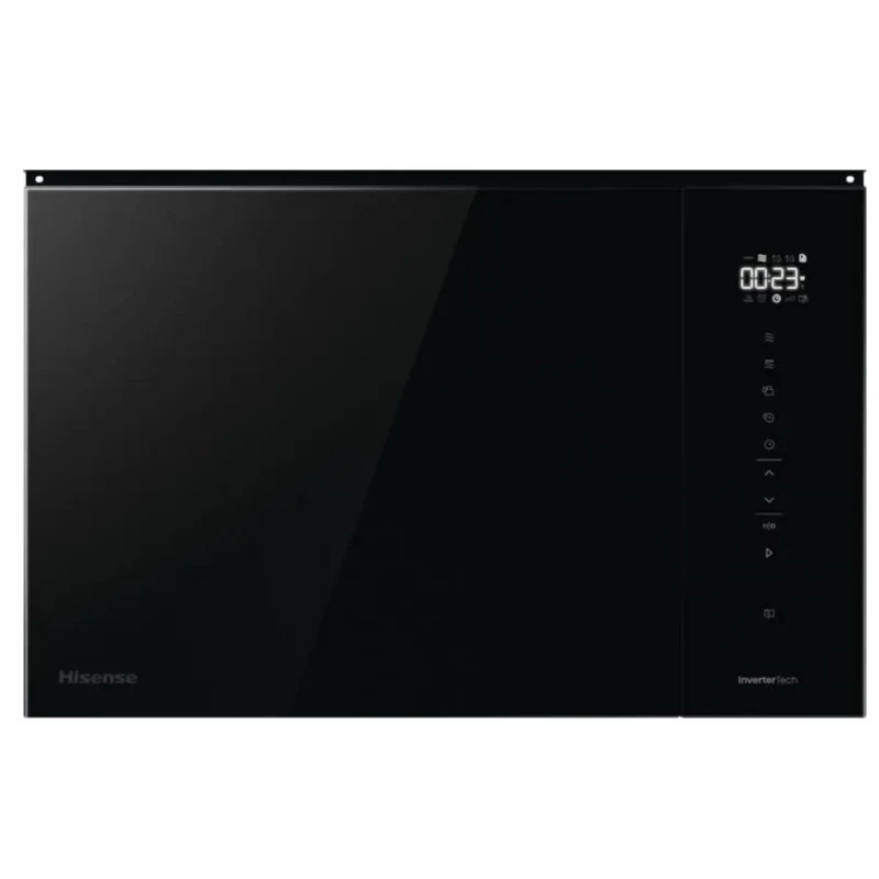 Hisense BIM325GI63DBG beépíthető mikrohullámú sütő 38cm 25L fekete