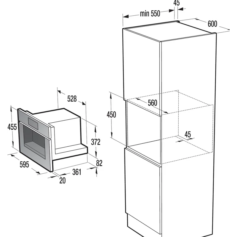 Hisense CM4340DBG beépíthető automata kávéfőző