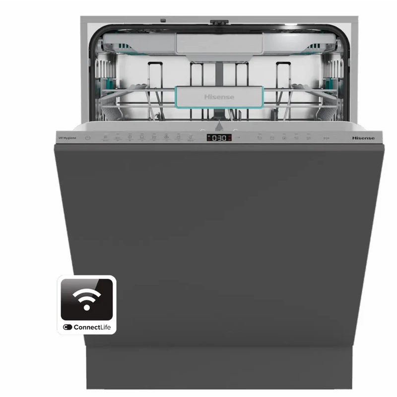 Hisense HV693A66UVAD teljesen beépíthető mosogatógép 60cm