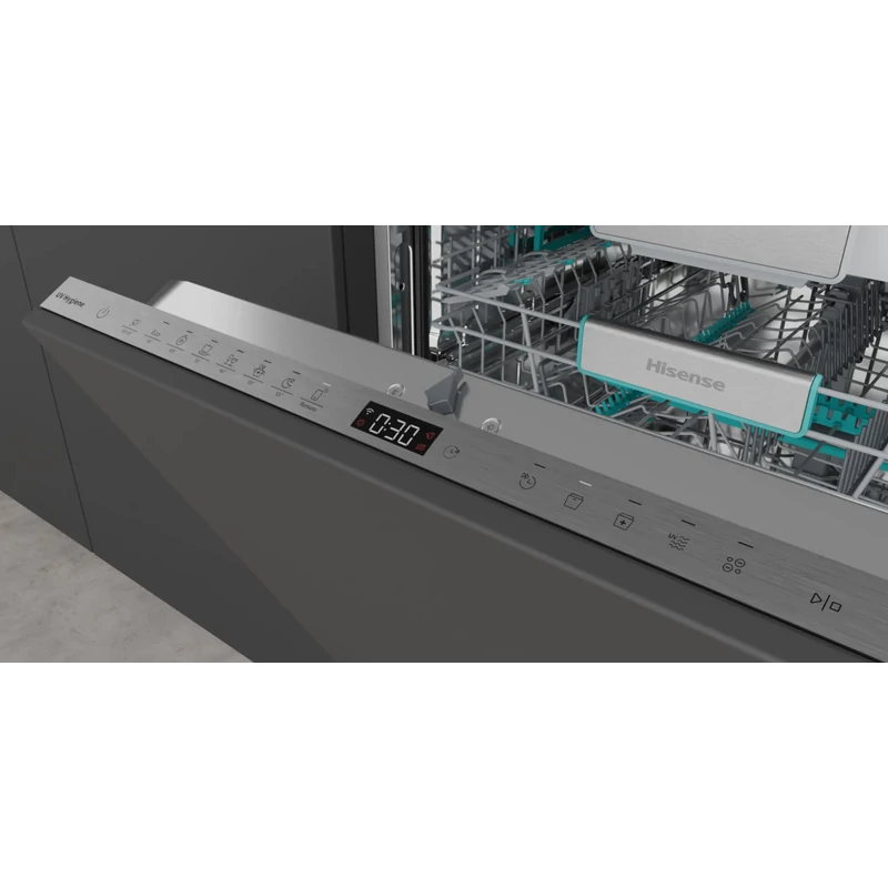 Hisense HV693A66UVAD teljesen beépíthető mosogatógép 60cm