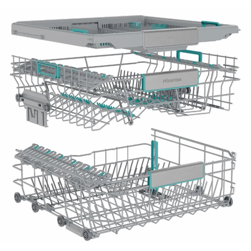 Hisense HV693A66UVAD teljesen beépíthető mosogatógép 60cm