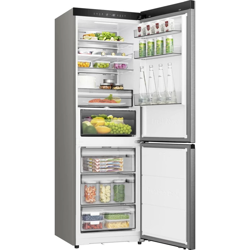 Hisense RB3K330SAID alulfagyasztós hűtőszekrény inox