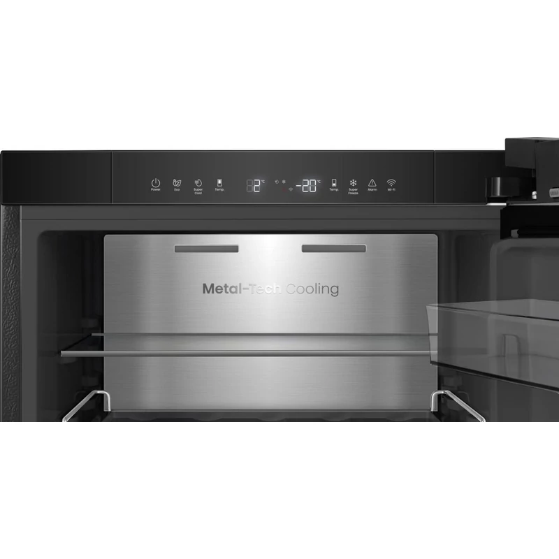Hisense RB5K330GSFD alulfagyasztós hűtőszekrény fekete