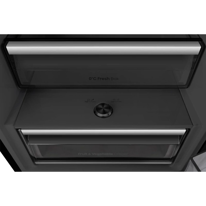 Hisense RB5K330GSFD alulfagyasztós hűtőszekrény fekete