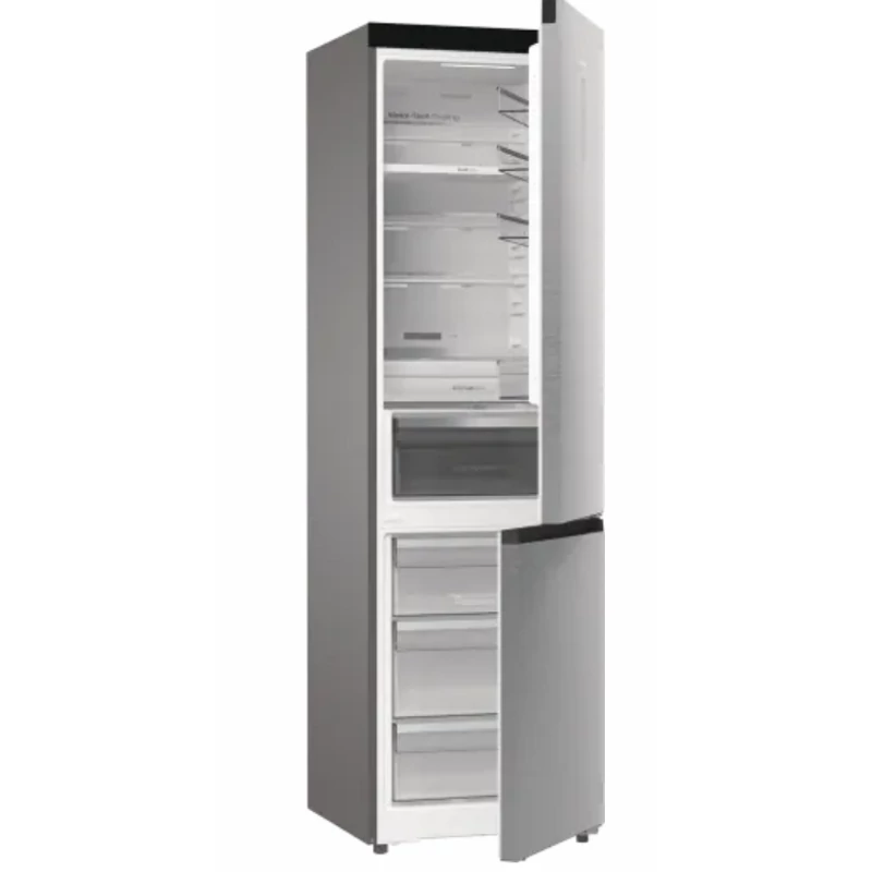 Hisense RB5P410SACA alulfagyasztós hűtőszekrény 203x60x66cm inox