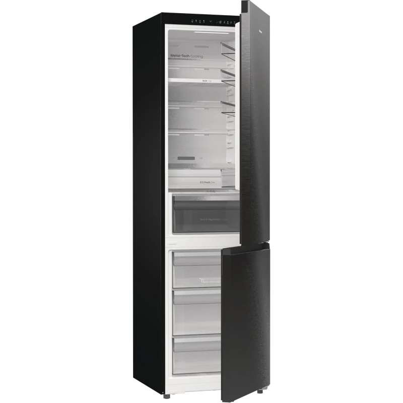 Hisense RB5P410SBFC alulfagyasztós hűtőszekrény 203x60x66cm fekete