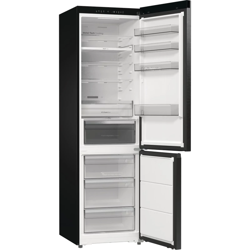 Hisense RB5P410SBFC alulfagyasztós hűtőszekrény 203x60x66cm fekete