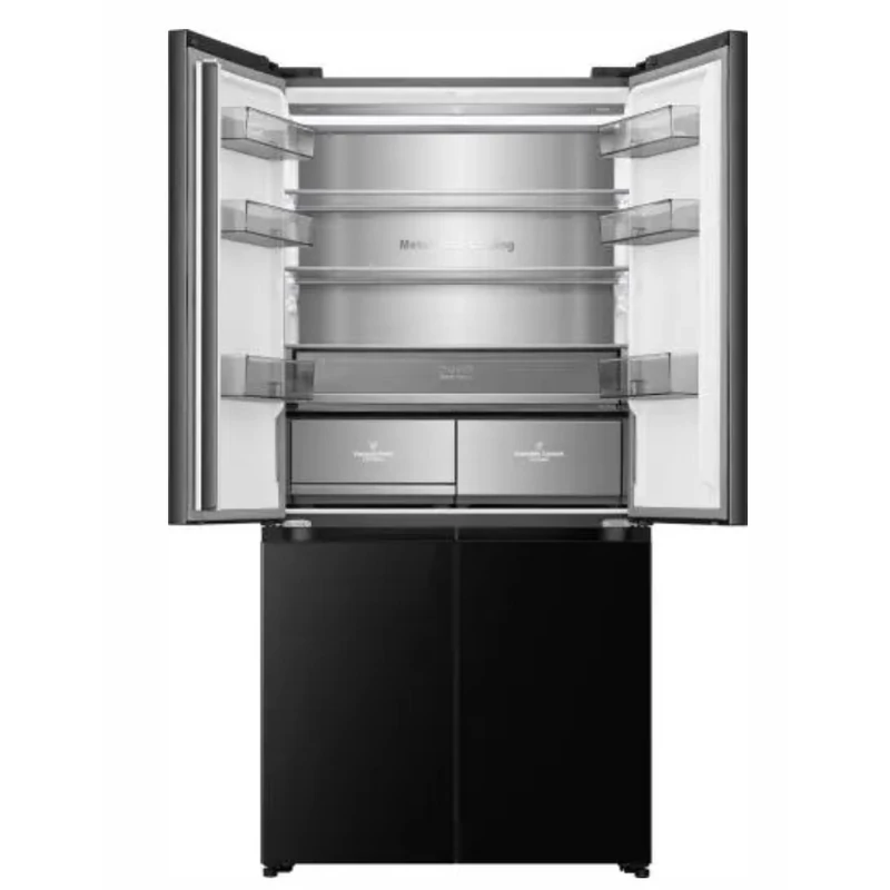 Hisense RQ768N4GBE MultiDoor hűtőszekrény NoFrost fekete