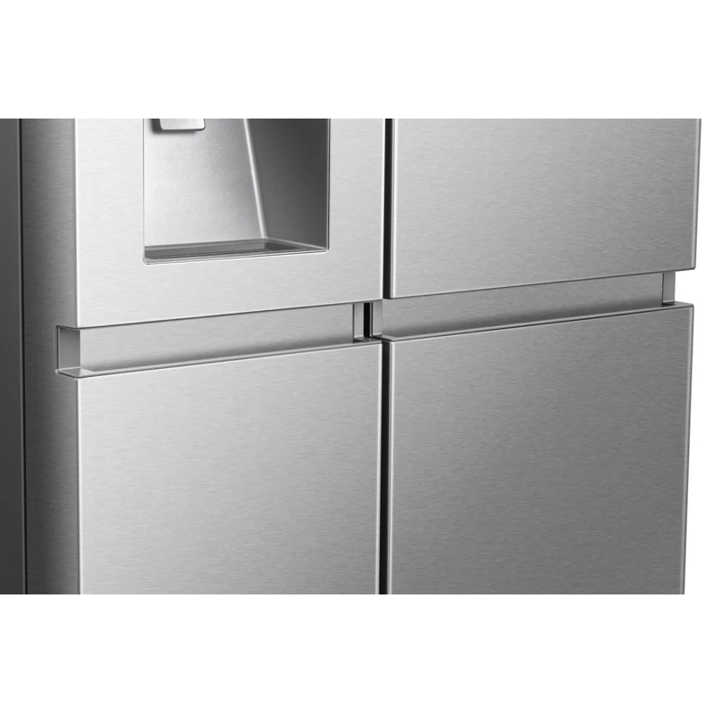 Hisense RS818N4TIC side by side hűtőszekrény inox