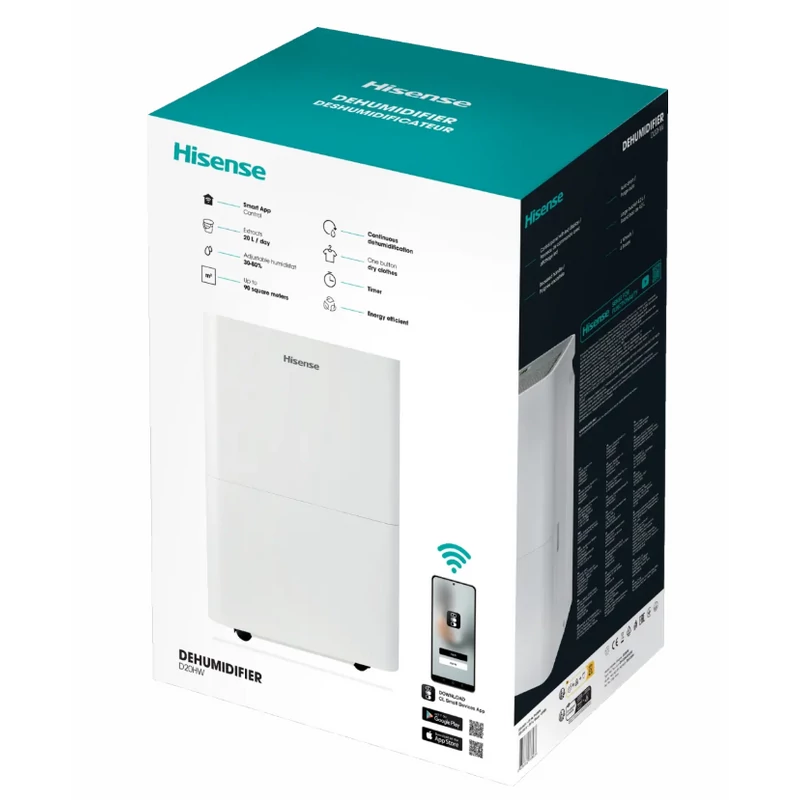 Hisense D16HW páramentesítő 16l/nap