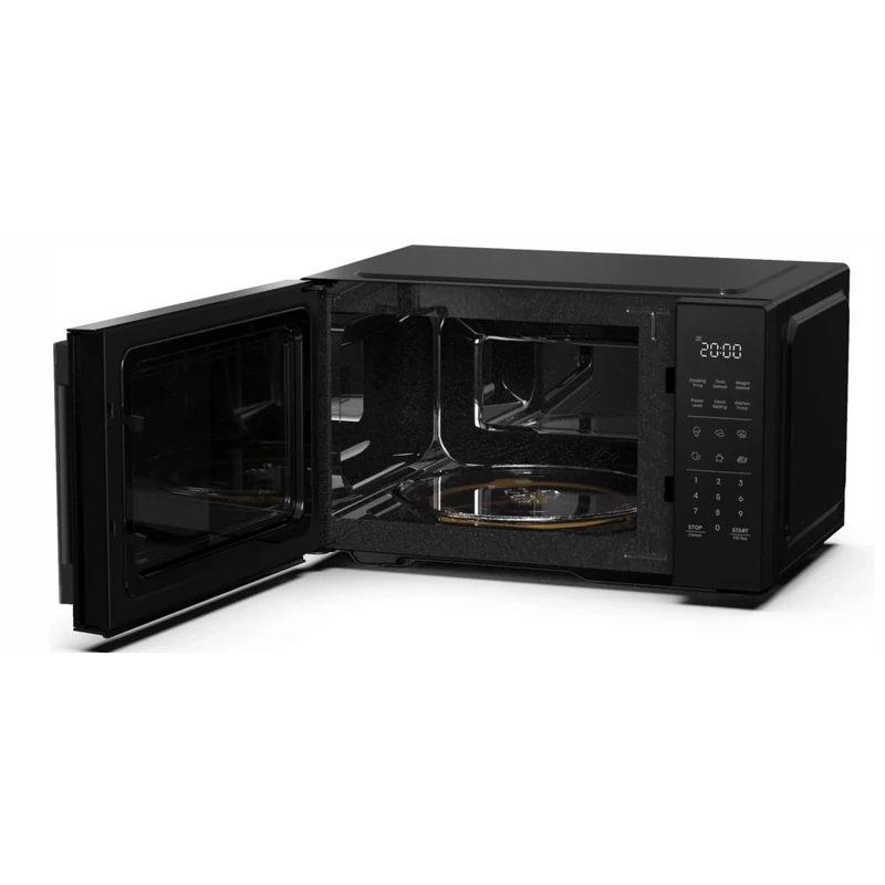 Hisense H23MOBS4HI szabadonálló mikrohullámú sütő InverTech technológia fekete 23L