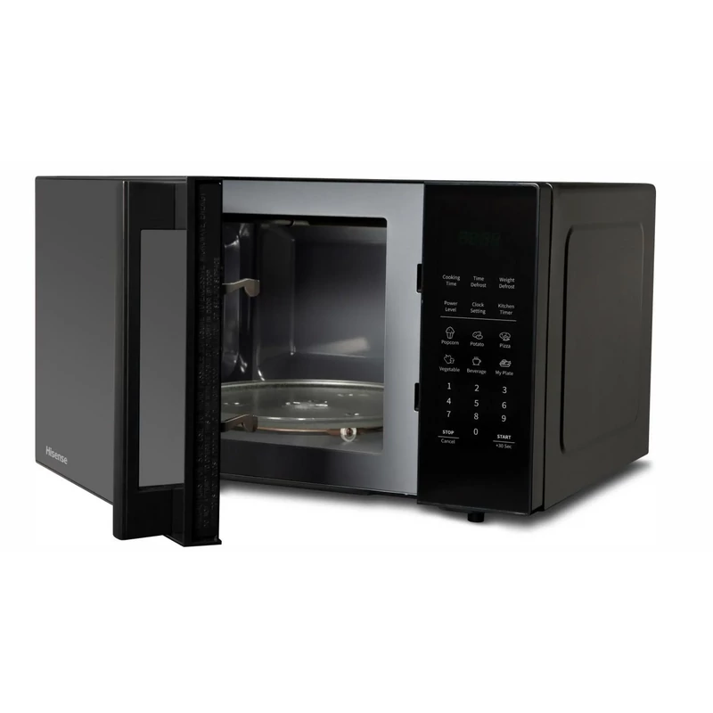 Hisense H25MOBS7H szabadonálló mikrohullámú sütő fekete 25L