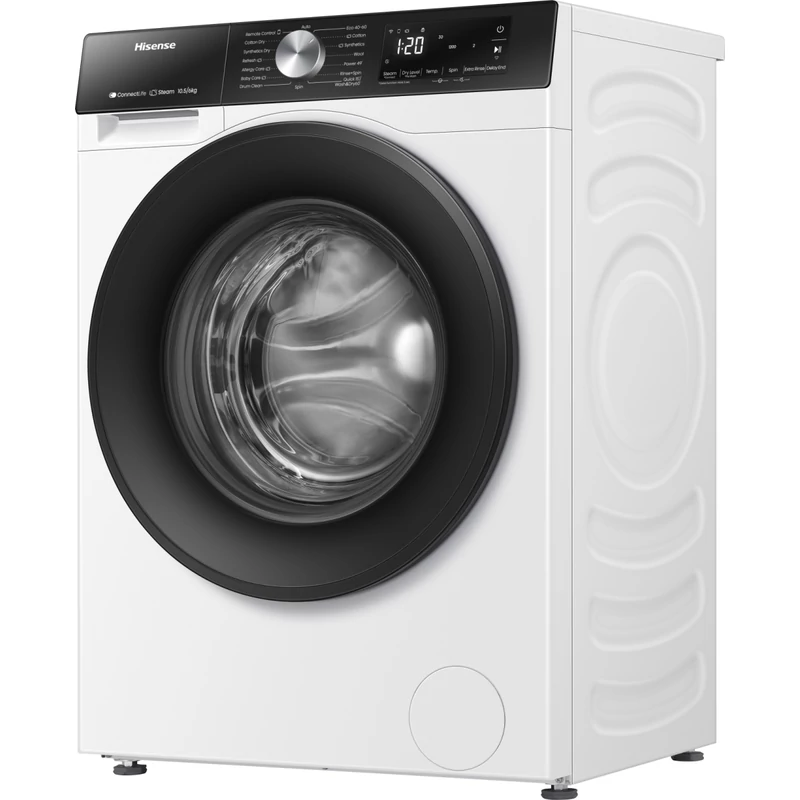 Hisense WD3S1043BW3 előltöltős mosó-szárítógép 10,5/6kg