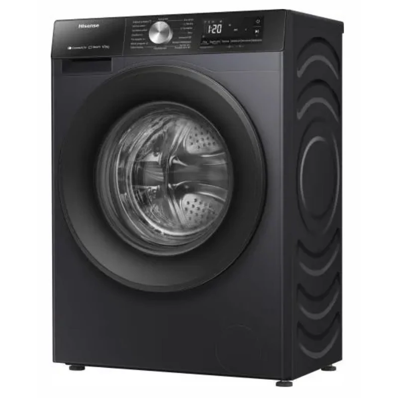 Hisense WD3S8043BB3 előltöltős mosó-szárítógép 8/5kg fekete