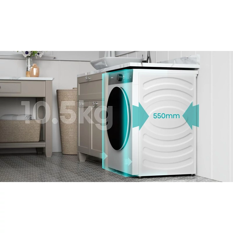 Hisense WF5I1045BWQ előltöltős mosógép 10,5kg