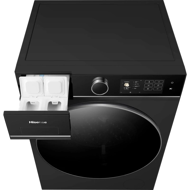 Hisense WF5i1045BBQ előltöltős mosógép 10,5kg fekete