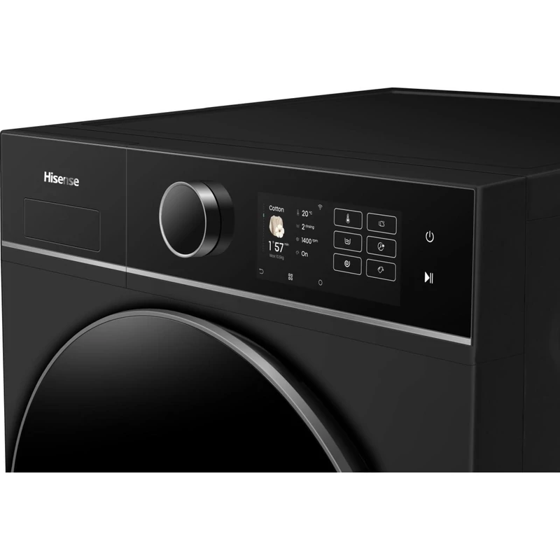 Hisense WF5i1045BBQ előltöltős mosógép 10,5kg fekete
