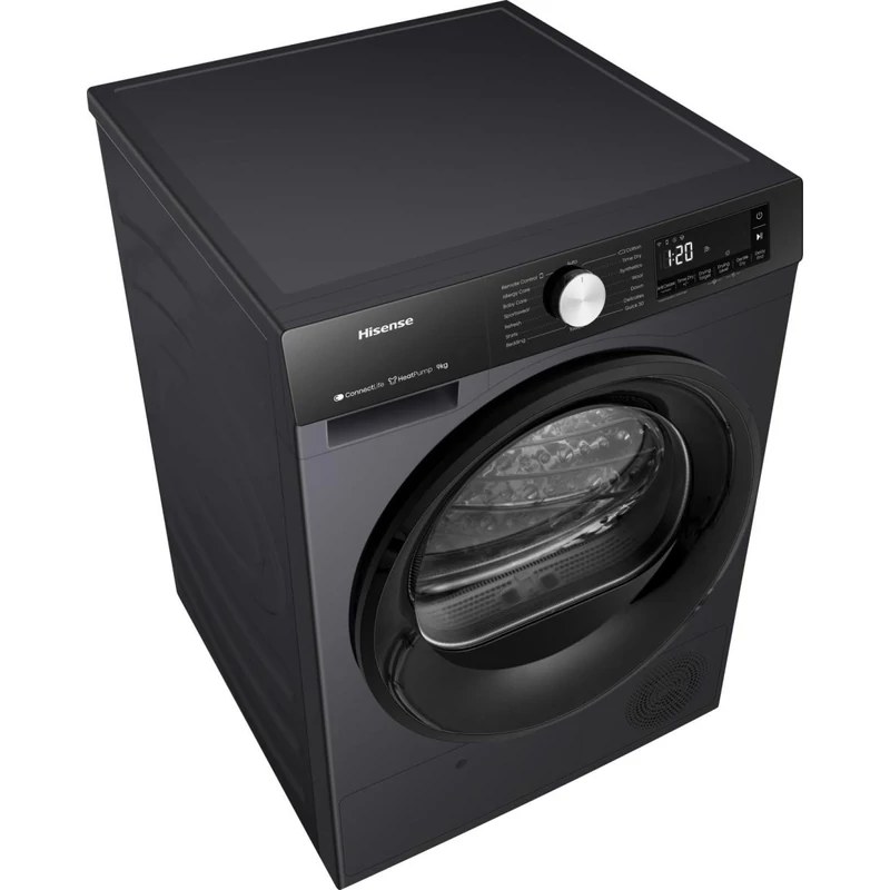 Hisense DH3S902BB3 hőszivattyús szárítógép 9kg fekete