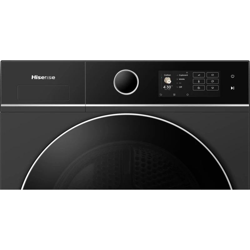 Hisense DH5I104BBAB hőszivattyús szárítógép 10kg fekete