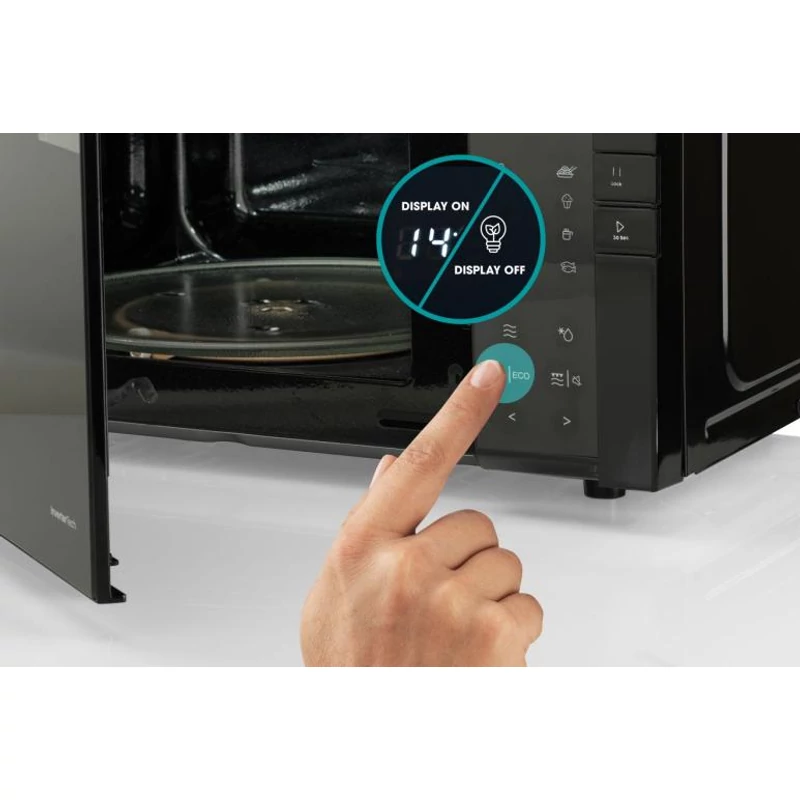 Hisense H25MOBS4HGI szabadonálló mikrohullámú sütő grilles 25L fekete