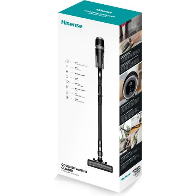 Hisense HVC6664BK akkumulátoros álló porszívó