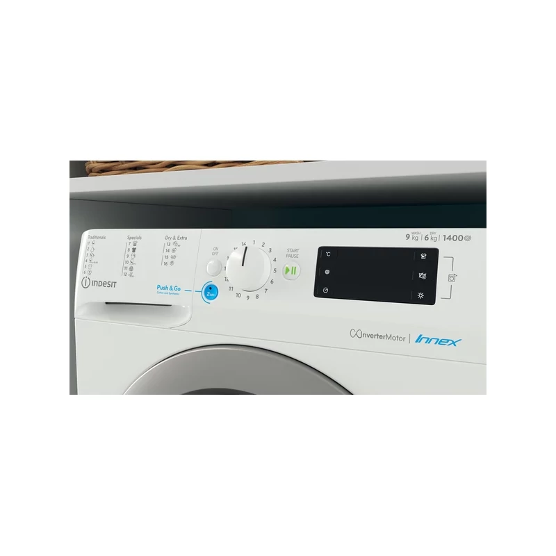 Indesit BDE 96435 9EWS EU Mosó-szárítógép