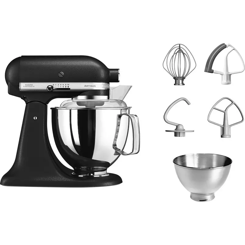 KitchenAid Artisan robotgép fekete 5KSM175PSEBK