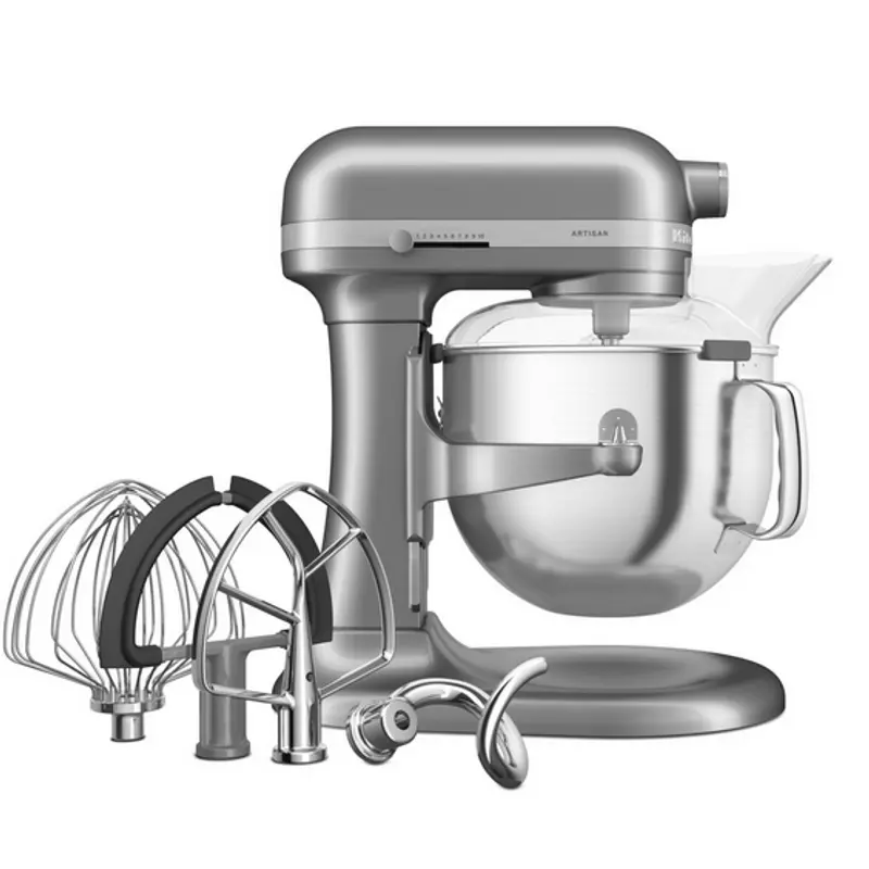 KitchenAid 5KSM70SHXECU Artisan emelőkaros robotgép 6,6L ezüst