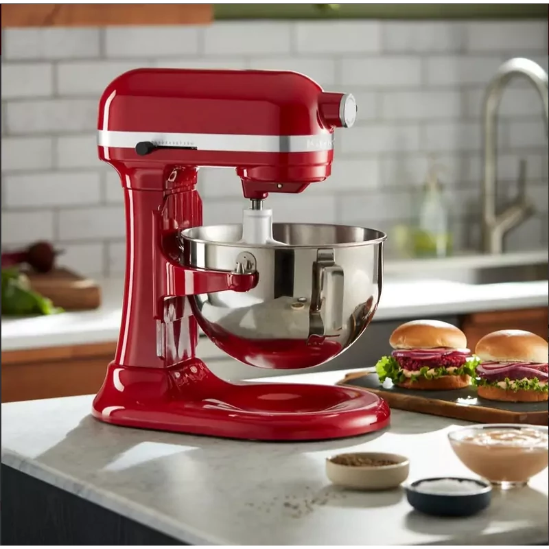 KitchenAid Heavy Duty 5KSM55SXXEER emelőkaros robotgép 5,2L piros