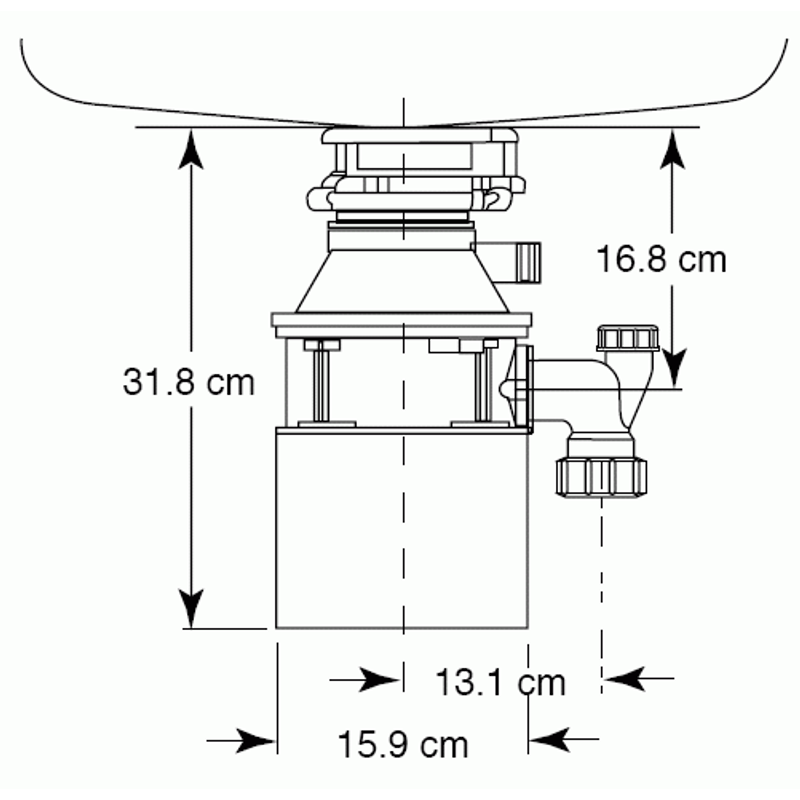 Insinkerator ISE46 hulladékörlő 77969T-ISE