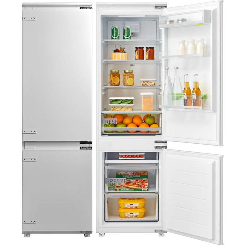 Master Kitchen MKRF 320I NFE beépíthető kombinált hűtő NoFrost