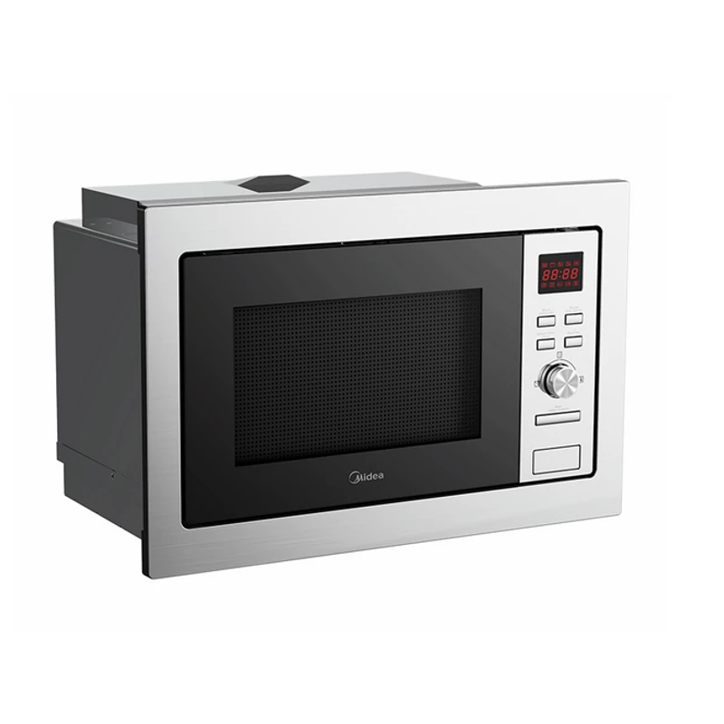 Midea MW20DIX beépíthető mikrohullámú sütő inox 20L MD1905005