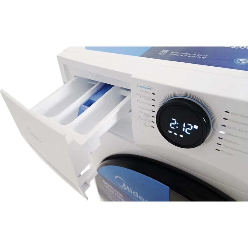 Midea MF200W90WB/W-HR elöltöltős mosógép 9kg 1400f/p MD0101029