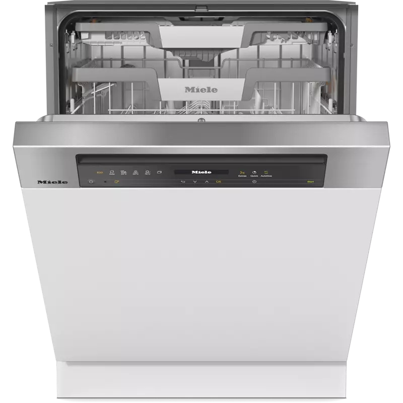 Miele G 7600 SCi AutoDos beépíthető mosogatógép látható kezelőpanellel