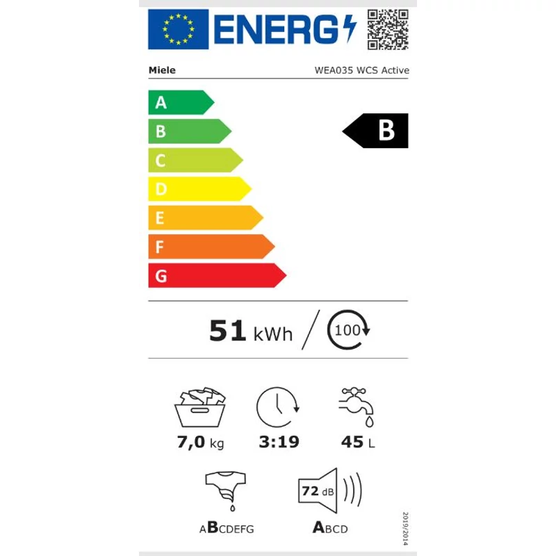 Miele WEA 035 WCS Active mosógép