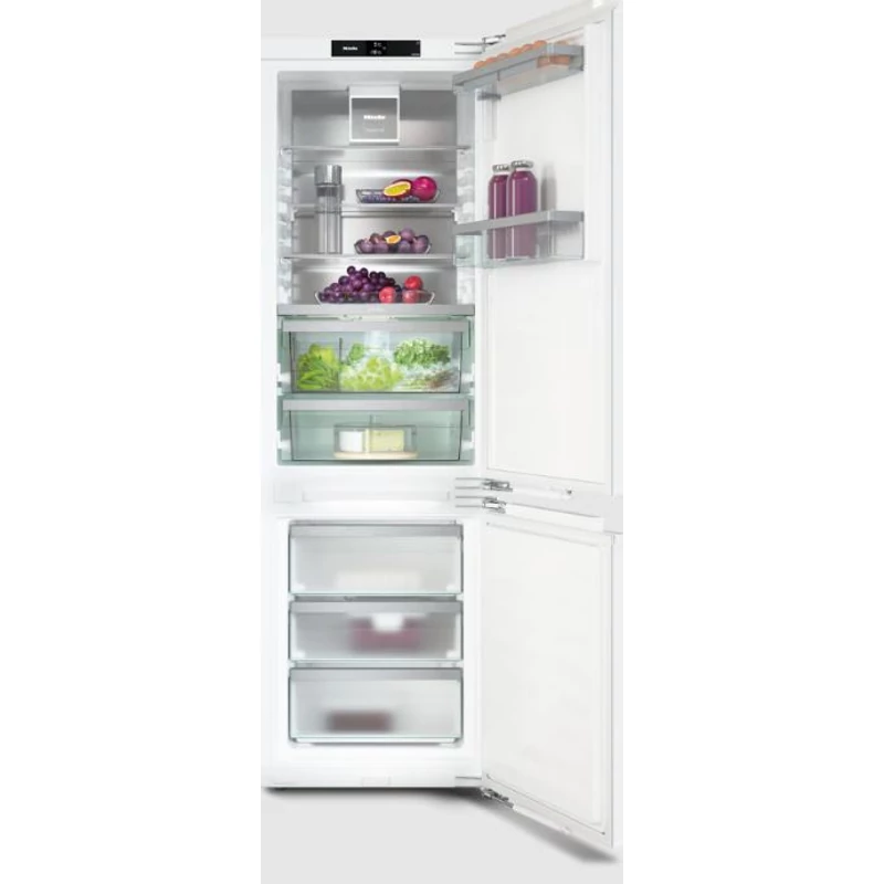 Miele KFN 7774 B beépíthető kombinált hűtőszekrény
