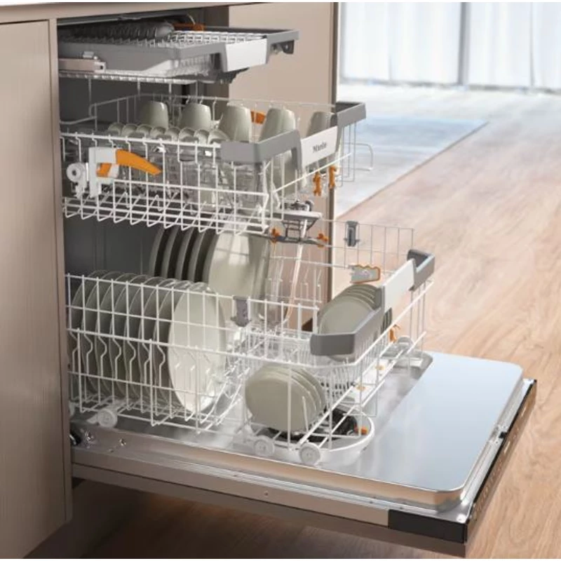 Miele G 7658 SCVi XXL AutoDos Obszidiánfekete  teljesen integrált mosogatógép