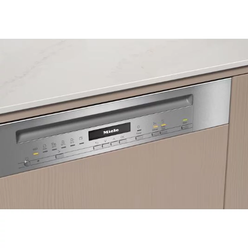Miele G 7040 SCi AutoDos CleanSteel nemesacél  beépíthető mosogatógép látható kezelőpanellel