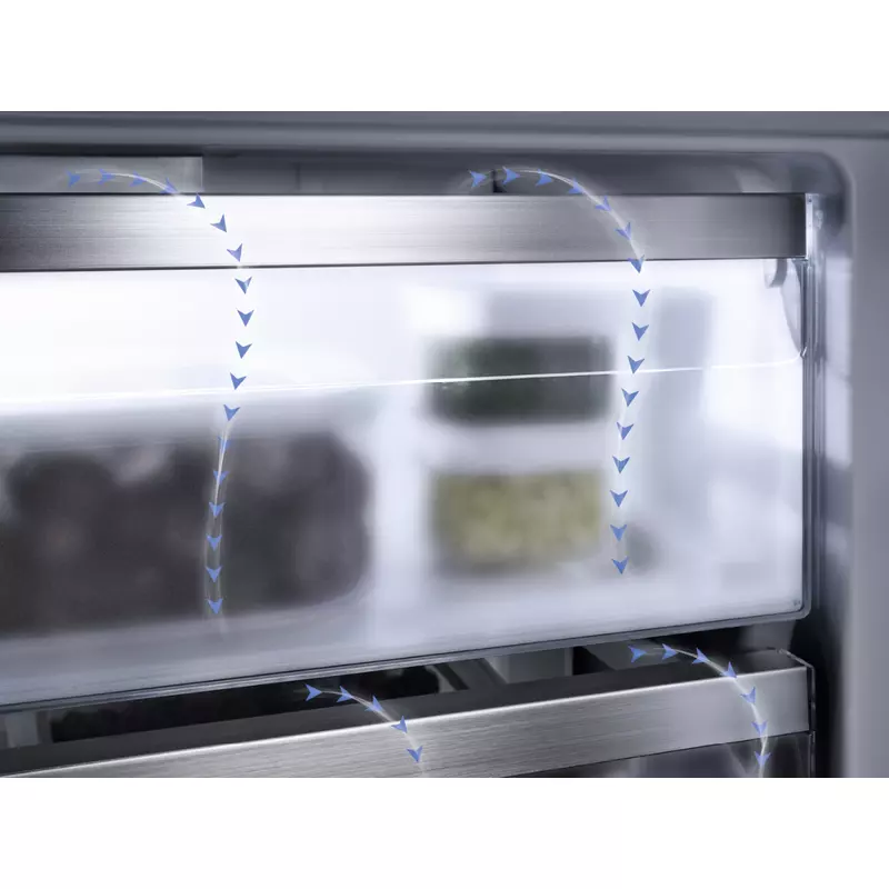 Miele KFN 7764 D beépíthető kombinált hűtőszekrény