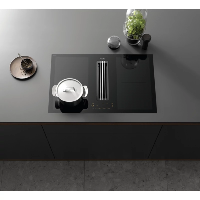 Miele KMDA 7476 FL indukciós főzőlap beépített páraelszívóval