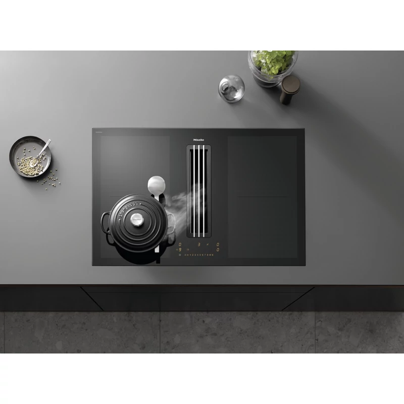 Miele KMDA 7476 FL indukciós főzőlap beépített páraelszívóval