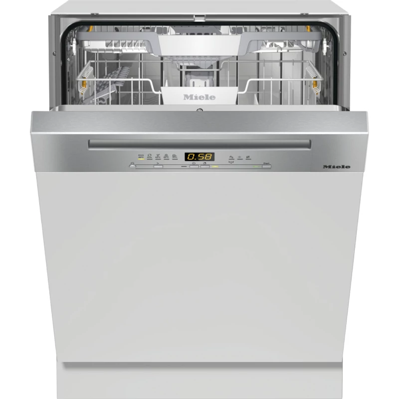 Miele G 5210 SCi Active Plus beépíthető mosogatógép látható kezelőpanellel