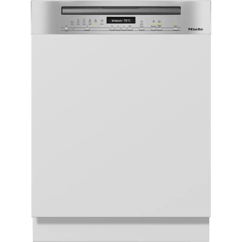 Miele G 7200 SCi beépíthető mosogatógép látható kezelőpanellel